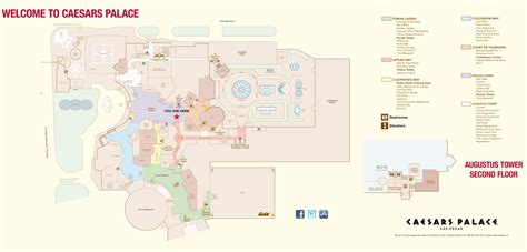 caesar palace map las vegas|Caesars Palace: The Complete Guide .